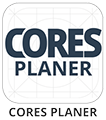 Logo CORES Planer App